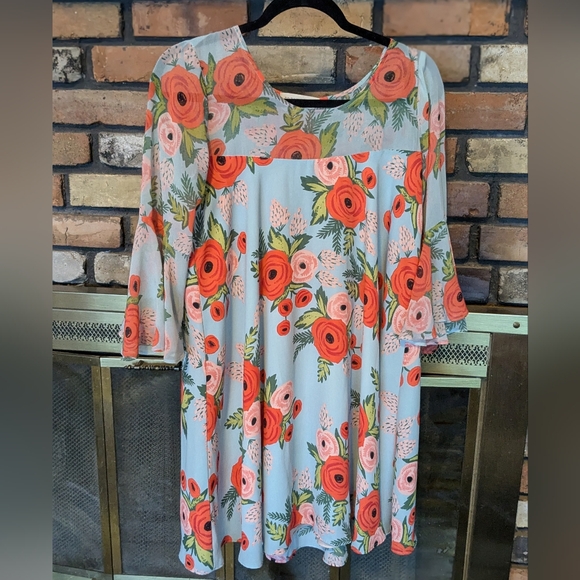 Paper Crown + Rifle Paper Co Poppy Dress - Picture 3 of 7